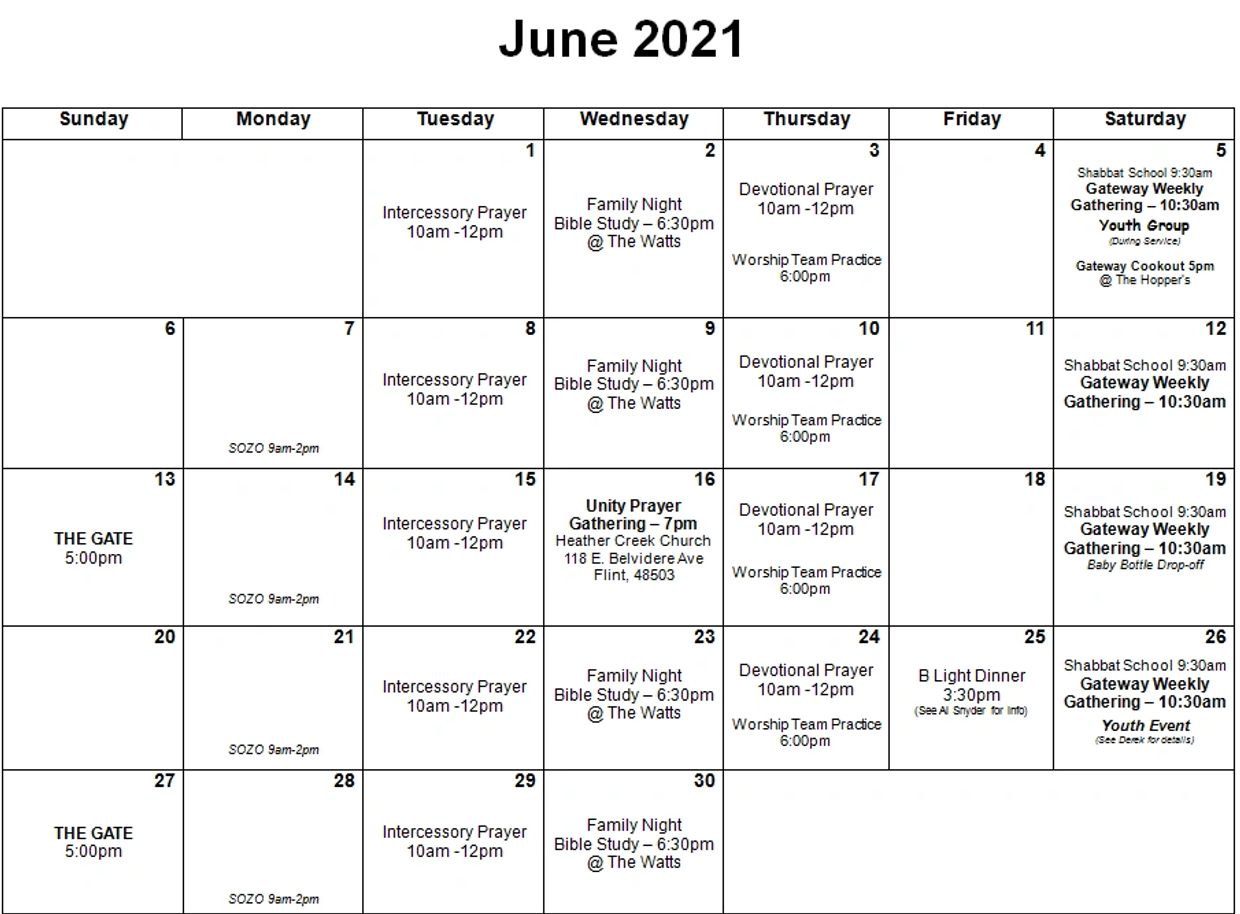 Calendar